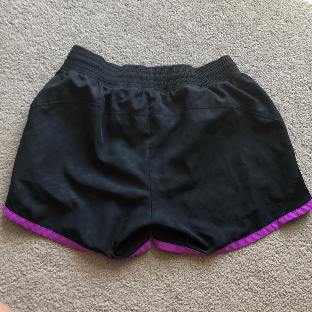 Great condition!! Black with purple running shorts - Picture 2 of 3